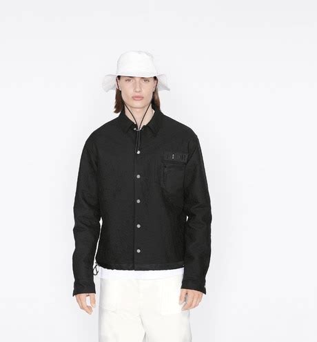 dior sacai overshirt|DIOR AND SACAI Overshirt Black Cotton Faille.